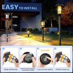 SolarGlow – Solar Garden Light Set (6-Pack)