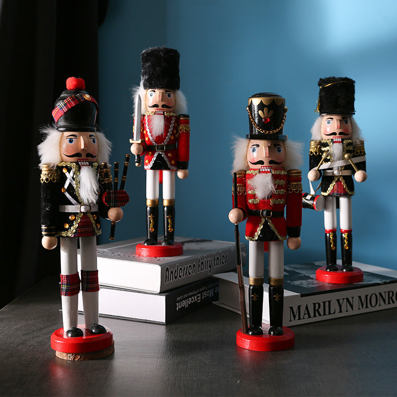 Nutcracker figure, wood, various designs