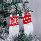Christmas Tree Ornament Gnome Set