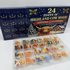 Christmas Advent calendar with sensory decorative figures
