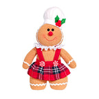 Christmas fabric figure, gingerbread man or gnome