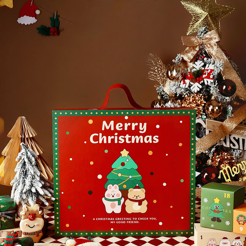 Christmas Countdown Gift Box, 24 Compartments