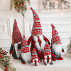 Christmas gnome, fabric hanging figure