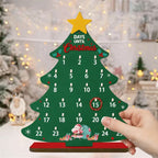 Wood Christmas Countdown Calendar, various designs