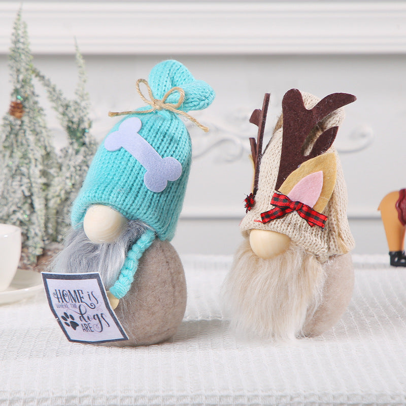 Christmas Elf, handmade fabric figure
