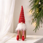 Christmas elf with long legs, fabric