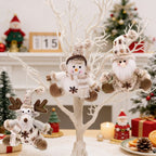 Christmas Elf Set: Santa Claus, Snowman, Reindeer