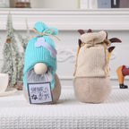 Christmas Elf, handmade fabric figure