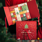 Christmas Advent Calendar Gift Box, 24 Compartments