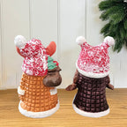 Christmas Dwarf with Hat, Resin Figure