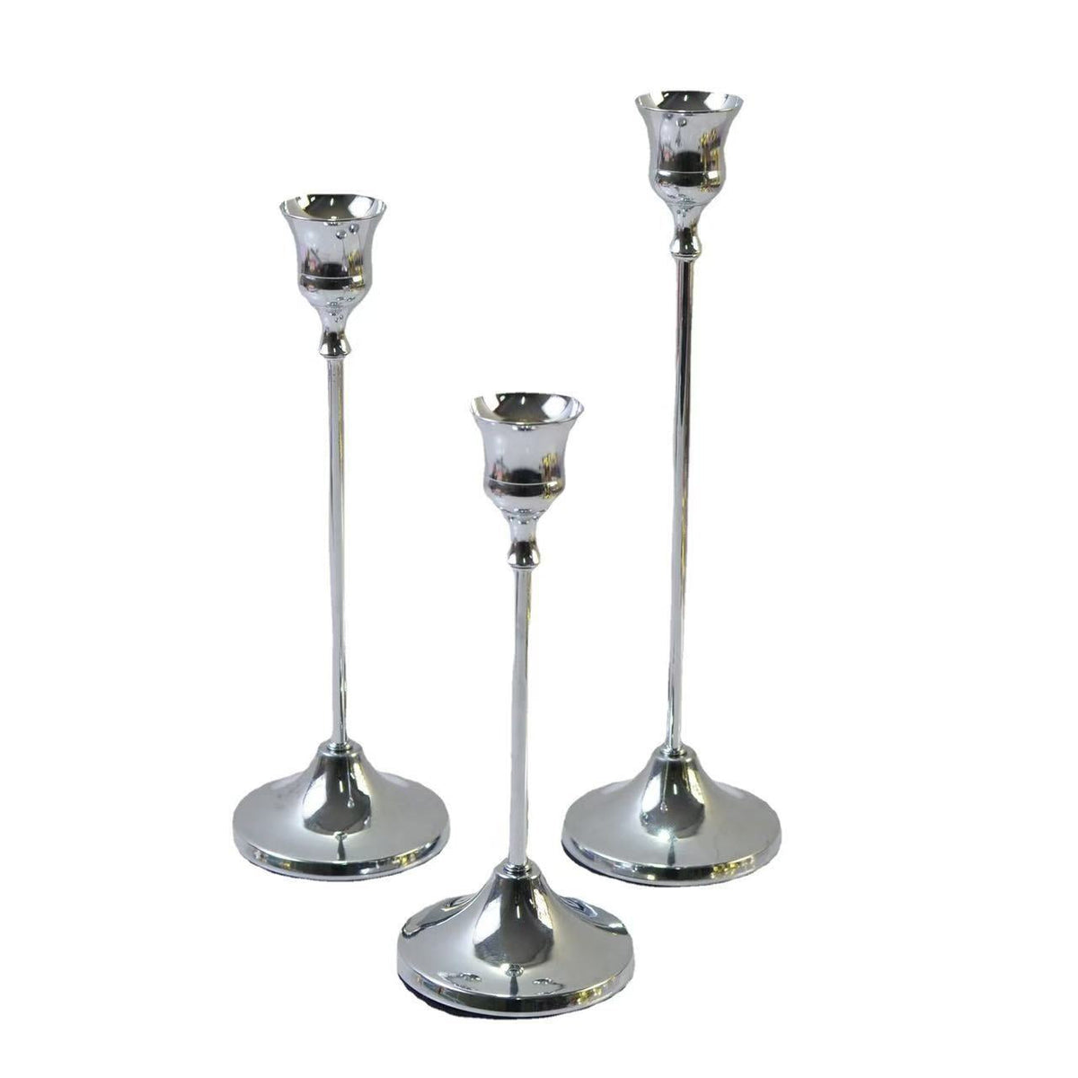 Decorative iron candle holder, ginkgo leaf design