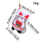 Christmas Elf with Knit Hat and Antlers