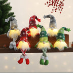 Christmas Elf Figure with LED Lighting and Star Hat