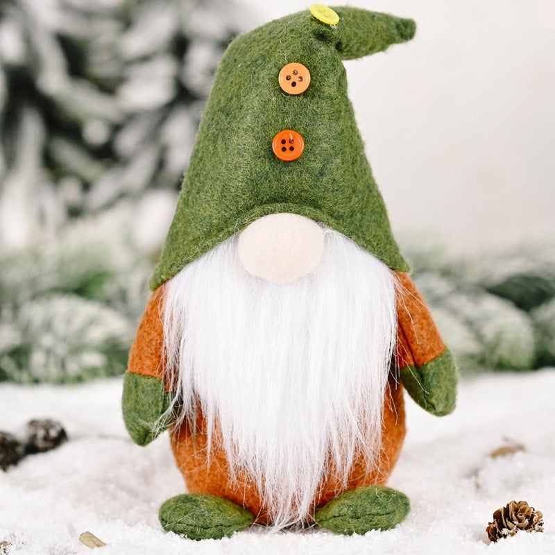 Christmas Elf Figure, Nordic Style, Fleece Fabric