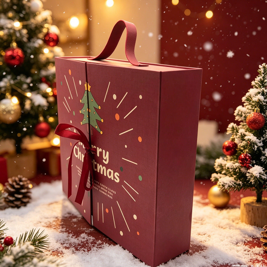 Christmas Advent Calendar Gift Box with Double Door