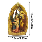 Holy Family Nativity Figure made of Resin