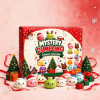 Christmas Advent Calendar with 24 Surprise Squeeze Toys