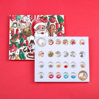Christmas Advent Calendar with DIY Bracelet Set for Kids
