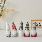 Christmas elf figure with snowflake hat