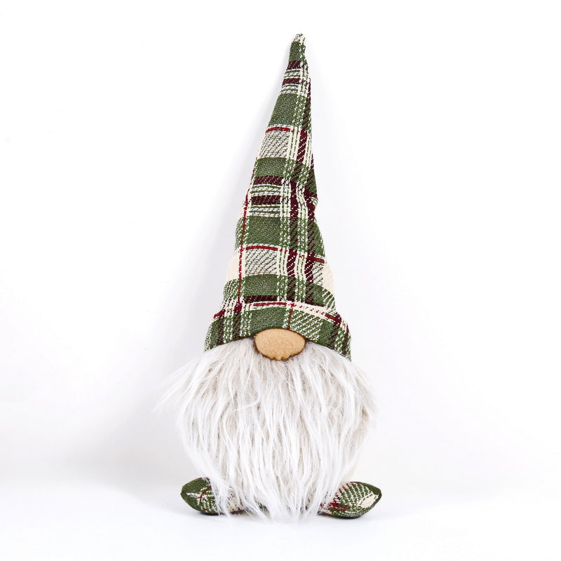 Christmas elf figure as table decoration