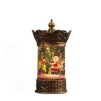 Decorative Lantern Music Box with Snow Effect