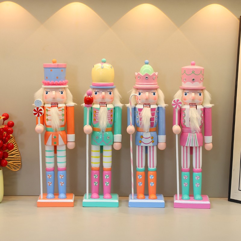 Nutcracker figure, 30 cm, decorative wooden figure