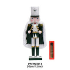 Nutcracker soldier with cloak, 30 cm, wood
