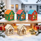 DIY wooden house to decorate yourself