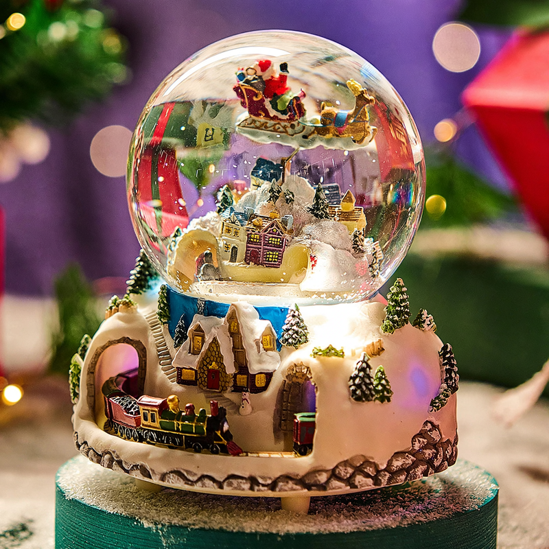 Christmas Train Music Box with Bluetooth