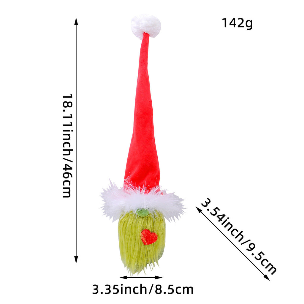 Christmas Elf with Heart Motif, Textile
