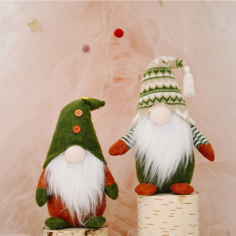 Nordic Style Christmas Elf Figure