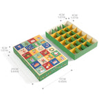 DIY Advent Calendar Box with 24 Compartments for Surprises