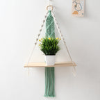 Decorative Macramé Shelf Bowlift