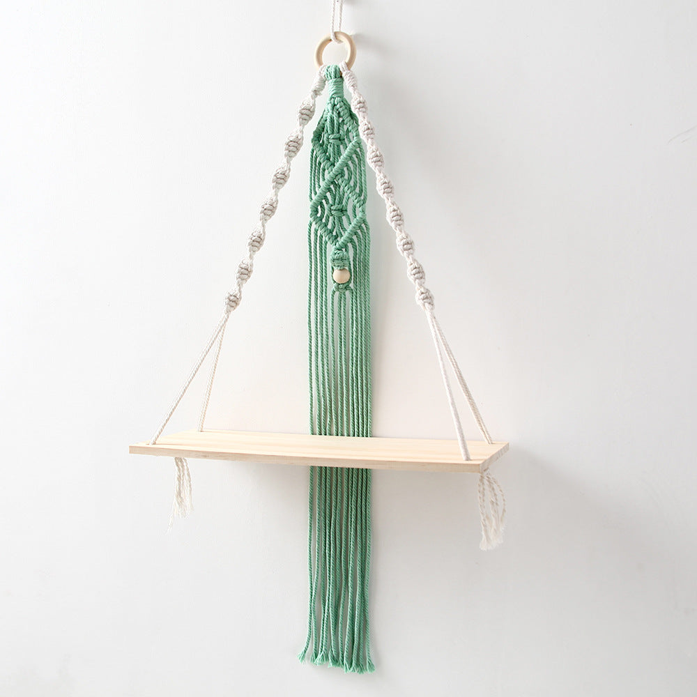 Decorative Macramé Shelf Bowlift