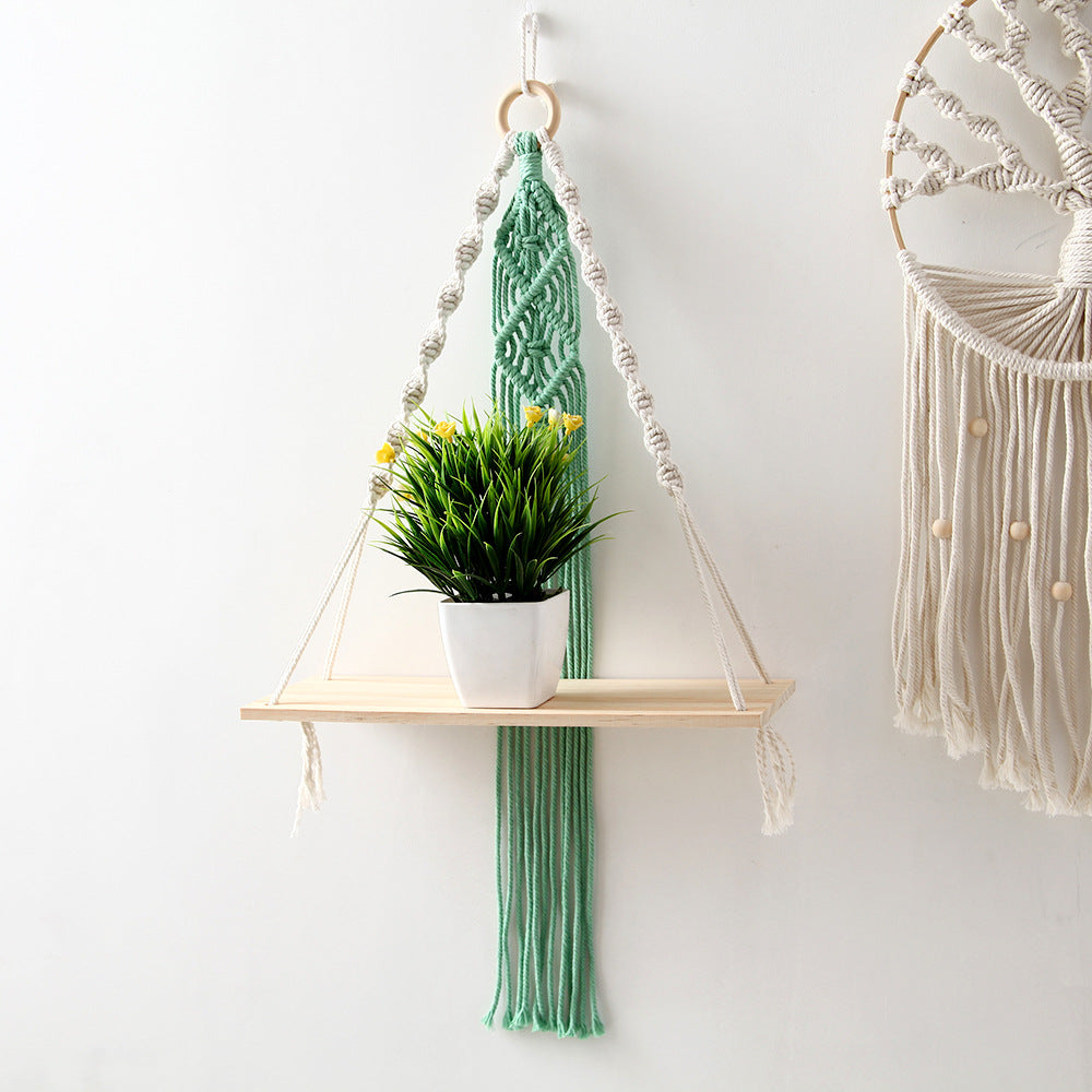 Decorative Macramé Shelf Bowlift