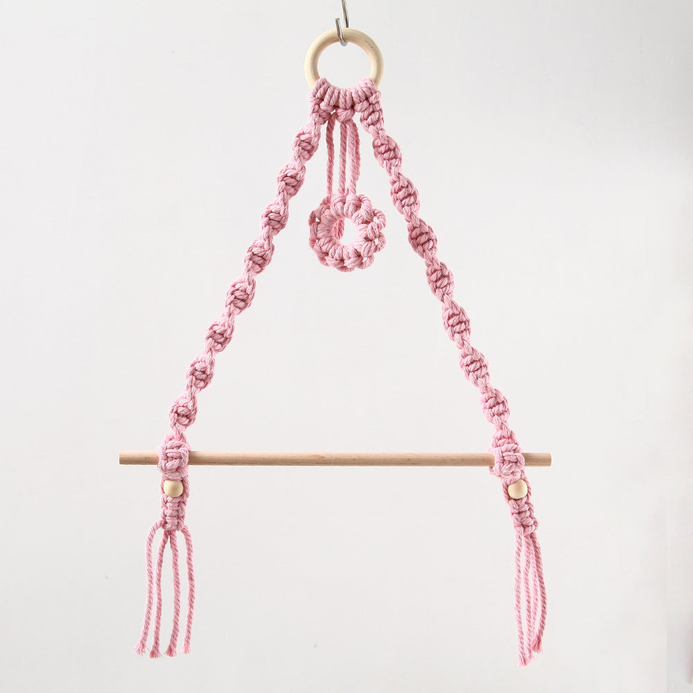 Macrame Flower Wall Hanging Organizer Bowlift
