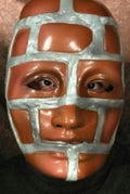 Concrete Wall Seffens Model Adult Plastic Mask