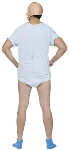 Fun World Men's Big Baby Romper and Mask Adult Funny Costume