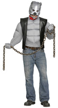Fun World Men's Pit Bull Biker Dog Standard Size Costume & Mask