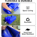 1000L/264 Gallon Water Storage Bladder Large Capacity PVC Water Storage Container Emergency Water Tank