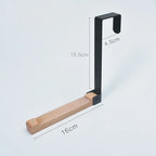 Foldable Wood Over The Door Hooks | Bowlift