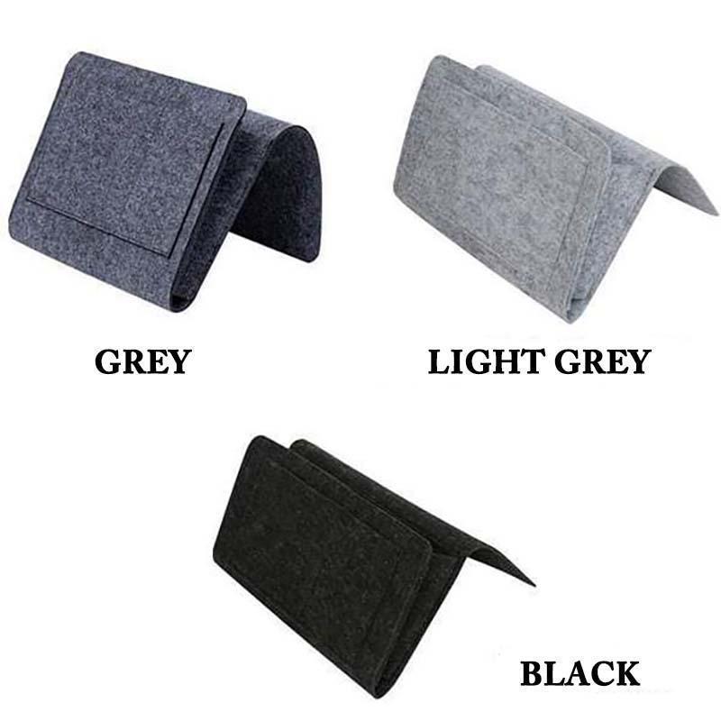 Felt Sofa Bedside Storage Bag with Pockets
