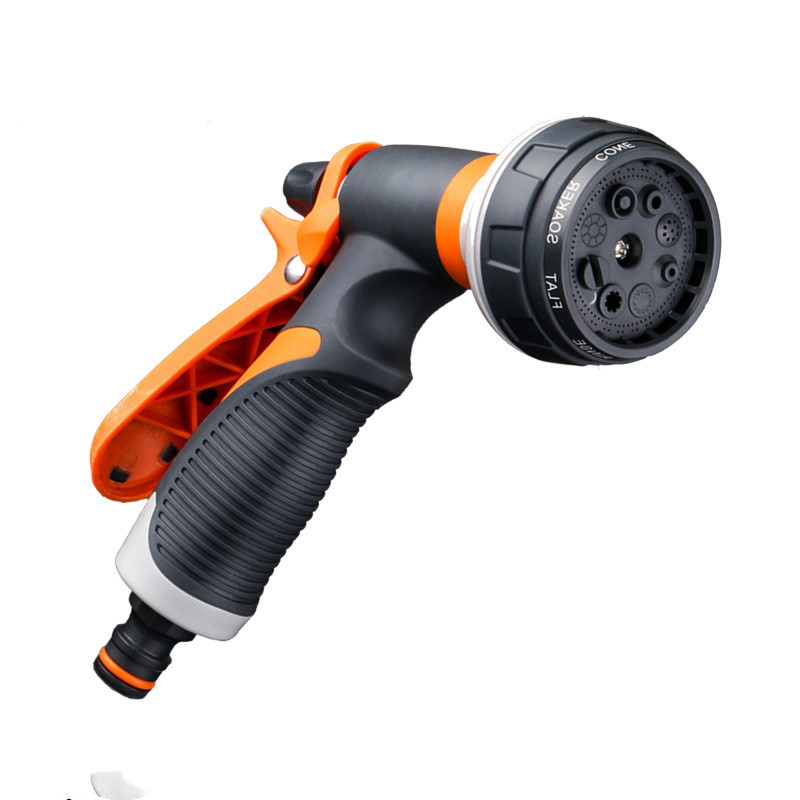 Zevolim| Multi-functional garden spray nozzle with 9 spray patterns – Ergonomic spray nozzle for garden irrigation