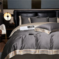 Zevolim| Luxury Satin Bedding 4-Piece Set - OpulenceSleep