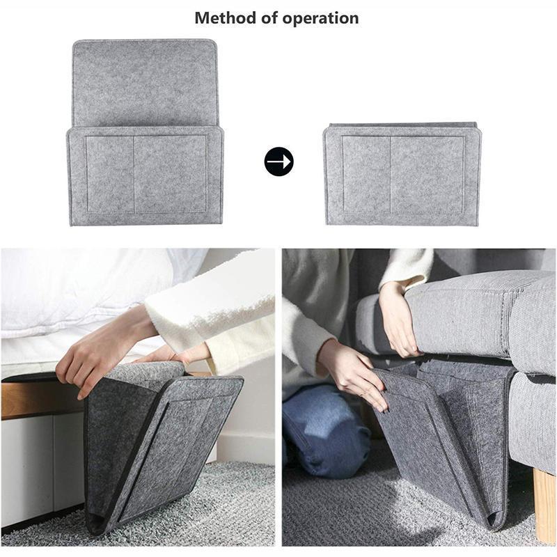 Sofa Bedside Felt Storage Bag