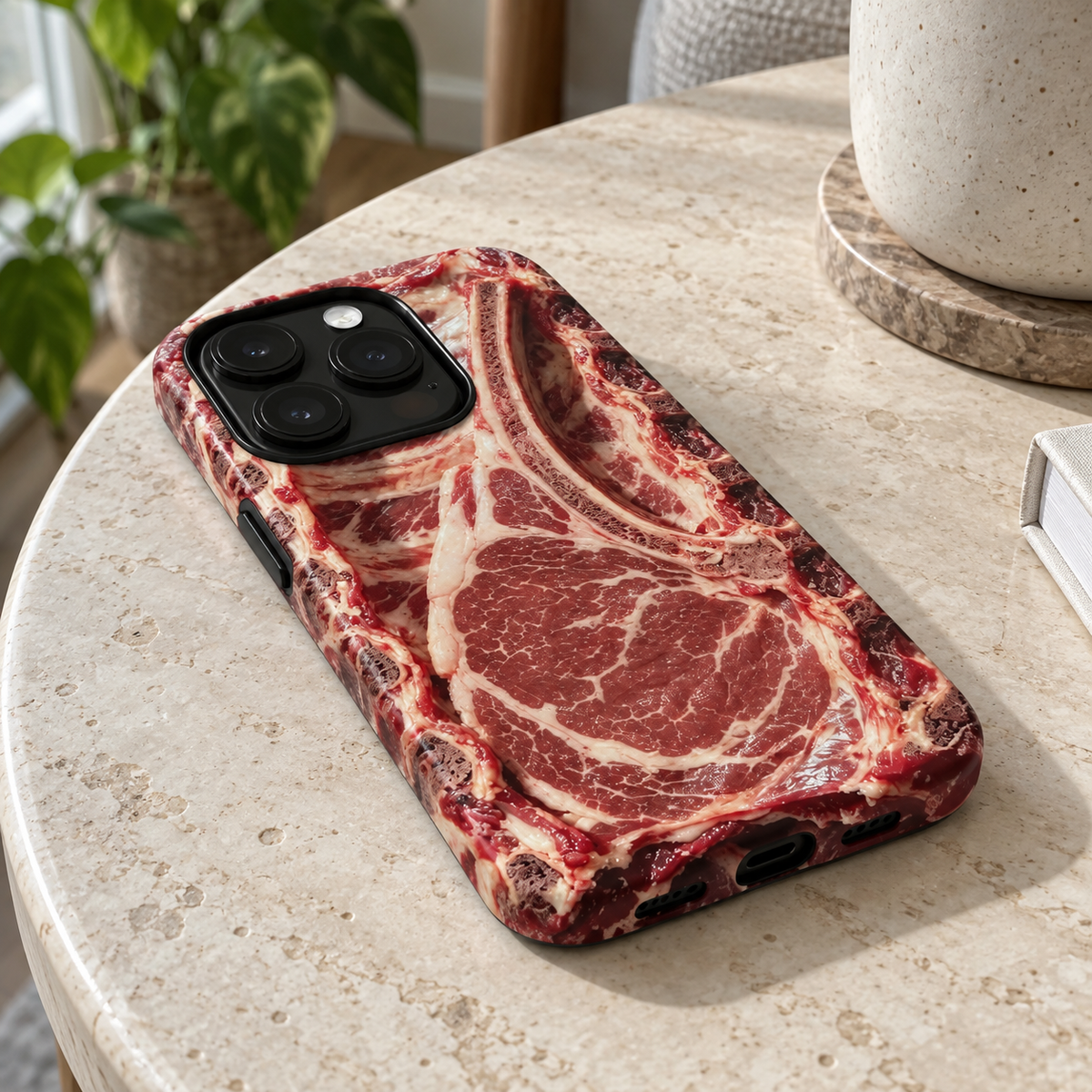Raw Steak Phone Case