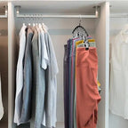 2-piece Set Leggings Organizer Hangers – with 20 Clips for space-saving storage!