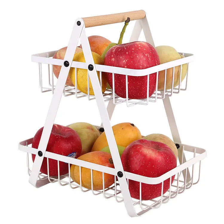 3-Tier Fruit Basket Stand – Space-Saving Kitchen Storage