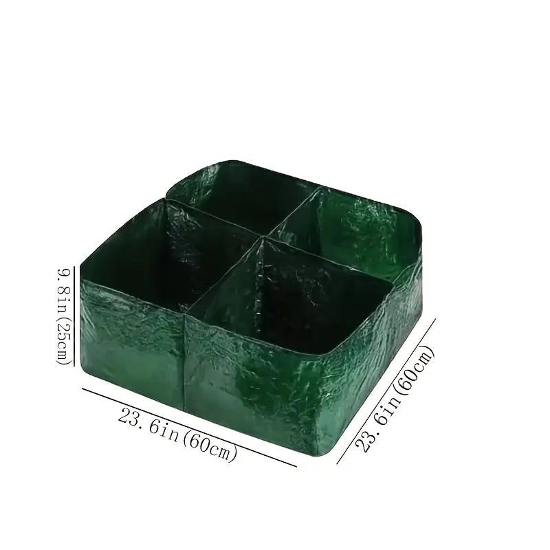 Zevolim| Planting bag with multiple compartments – Robust garden storage for plants and herbs