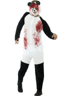 Smiffy's Men's Deluxe Zombie Panda Adult Costume and Mask Size Large Gory